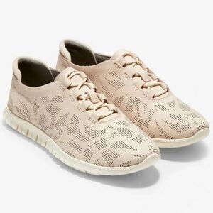Cole Haan ZEROGRAND Perforated
Sneaker Trainer Size 10.5 Sand